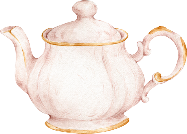 porcelain teapot